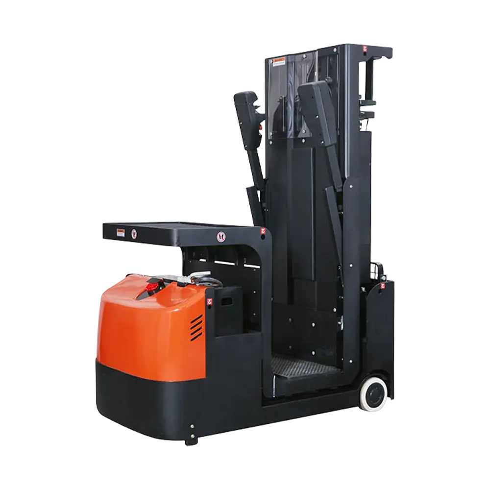 AC Electromagnetic Warehouse forklift 0.5T Electric Order Picker