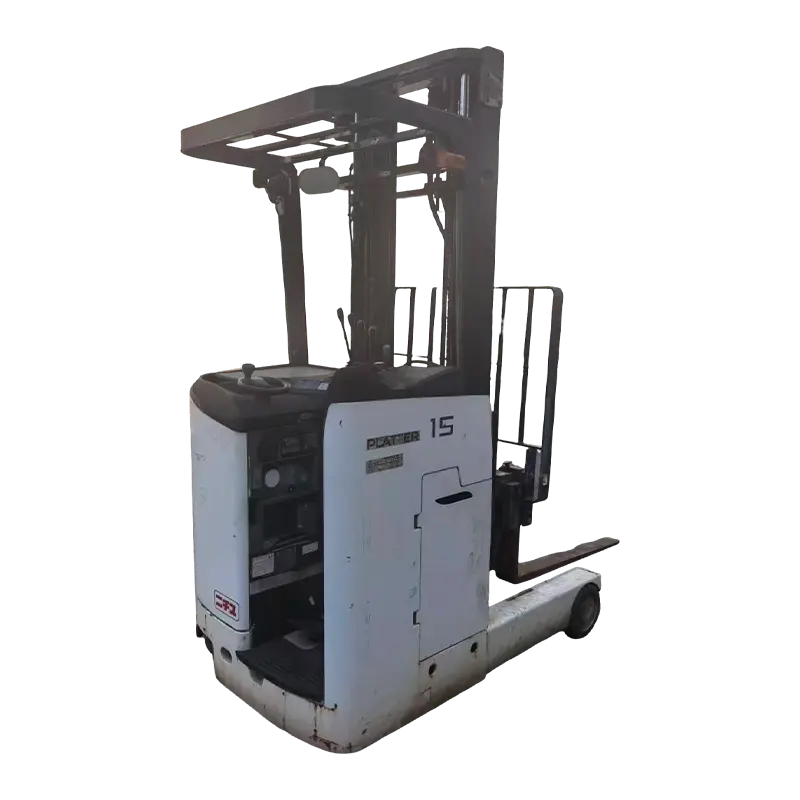Electric Forklift Truck 1.5 Ton Used NICHIYU reach truck